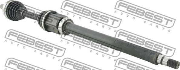 Febest 2714-S40RH - Приводной вал autosila-amz.com