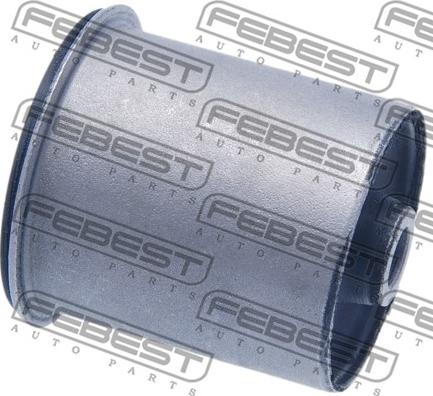 Febest CHAB-U100R - Сайлентблок балки моста autosila-amz.com