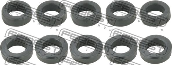 Febest RINGFL-010-PCS10 - Уплотнительное кольцо, клапанная форсунка autosila-amz.com