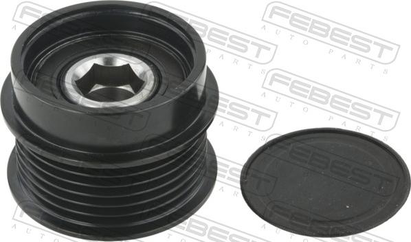 Febest TDS-ZRE150 - Шкив генератора, муфта autosila-amz.com