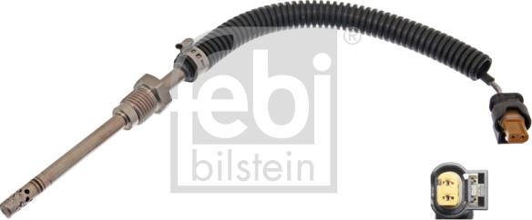 Febi Bilstein 49298 - Датчик, температура выхлопных газов autosila-amz.com