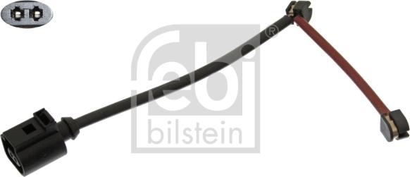 Febi Bilstein 44549 - Сигнализатор, износ тормозных колодок autosila-amz.com