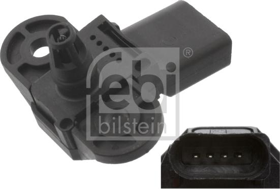 Febi Bilstein 45079 - датчик давления воздуха!\Audi A4/A6/A8,VW Amarok/Polo/Golf/Passat/Touran 1.0-4.2i/TDI 98> autosila-amz.com