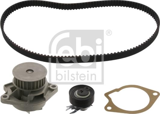 Febi Bilstein 45136 - Водяной насос + комплект зубчатого ремня ГРМ autosila-amz.com