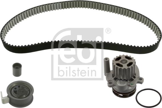 Febi Bilstein 45126 - Водяной насос + комплект зубчатого ремня ГРМ autosila-amz.com