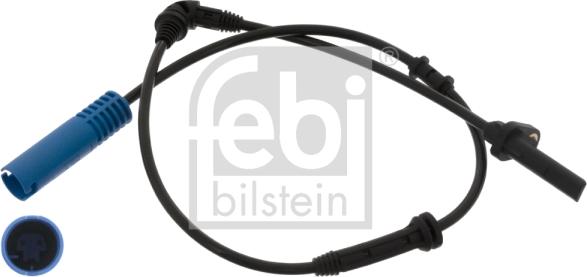 Febi Bilstein 46593 - Датчик ABS, частота вращения колеса autosila-amz.com