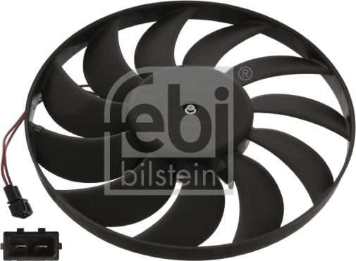 Febi Bilstein 46563 - вентилятор охлаждения! d345мм 12V\ VW T4 1.9-2.5TDi 90-03 autosila-amz.com