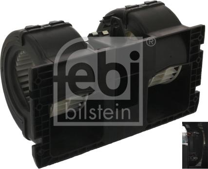 Febi Bilstein 46345 - электродвигатель! отопителя \Volvo FM9(G1), FM12(G2), FH12(G3) autosila-amz.com