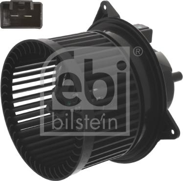 Febi Bilstein 40182 - вентилятор отопителя!\ Ford Focus 98-07 1.4EFI 16V/Mondeo 00-07 1.8SFI 16V autosila-amz.com