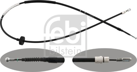 Febi Bilstein 48304 - Тросик, cтояночный тормоз autosila-amz.com