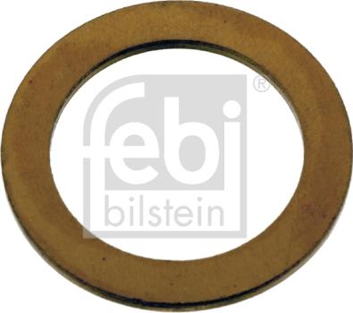 Febi Bilstein 04537 - Уплотнительное кольцо, резьбовая пробка маслосливного отверстия autosila-amz.com