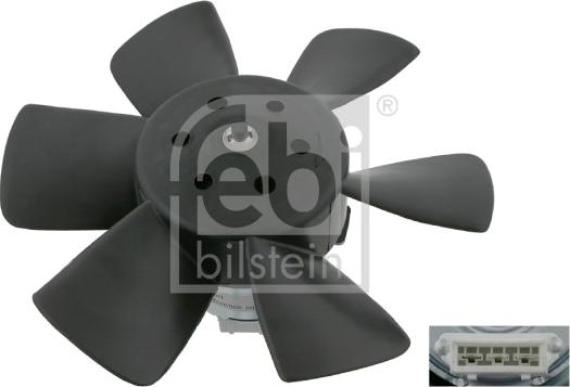 Febi Bilstein 06990 - Вентилятор, охлаждение двигателя autosila-amz.com