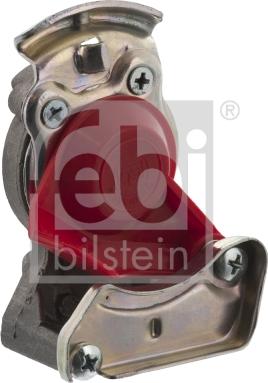 Febi Bilstein 06530 - Головка соединительная тормозной системы прицепа 22 мм. красная без клапана autosila-amz.com