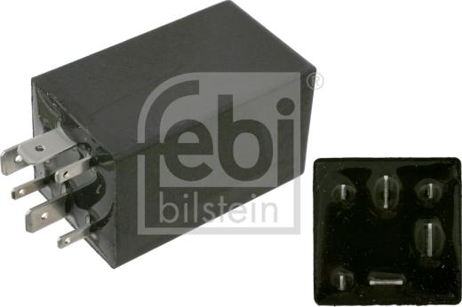 Febi Bilstein 01483 - Реле, топливный насос autosila-amz.com