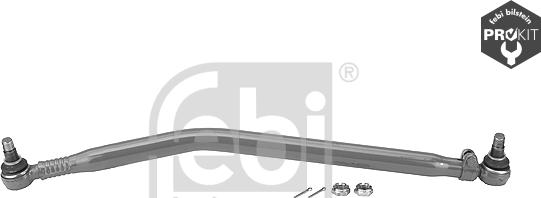Febi Bilstein 08708 - Продольная рулевая штанга, тяга autosila-amz.com