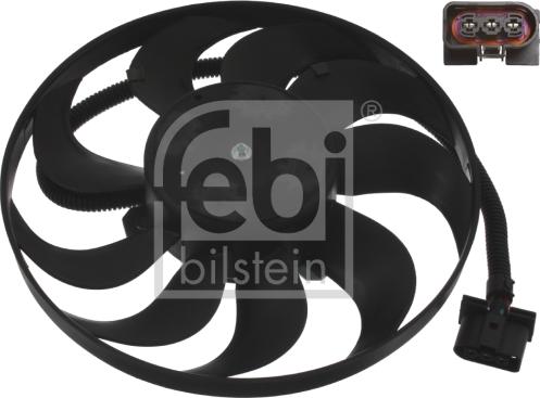 Febi Bilstein 14744 - вентилятор охлаждения!\ Audi A3/A4, VW Golf 4/Bora 96> autosila-amz.com