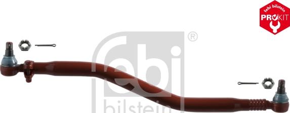 Febi Bilstein 15139 - тяга рулевая !прод L=953/895 d=52 изг-3 ProKit\Iveco Euroteh autosila-amz.com