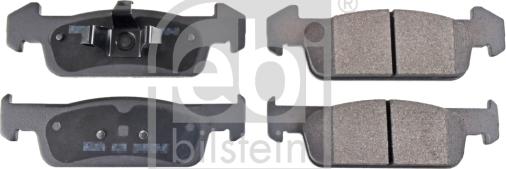 Febi Bilstein 16976 - Тормозные колодки, дисковые, комплект autosila-amz.com