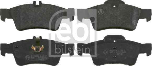 Febi Bilstein 16451 - Тормозные колодки, дисковые, комплект autosila-amz.com
