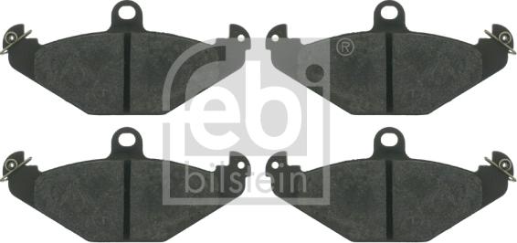 Febi Bilstein 16403 - Тормозные колодки, дисковые, комплект autosila-amz.com