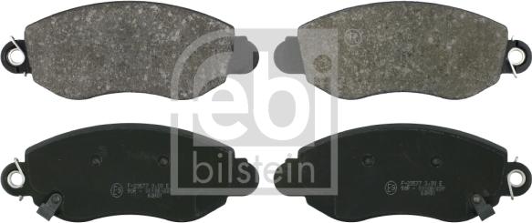 Febi Bilstein 16425 - Тормозные колодки, дисковые, комплект autosila-amz.com