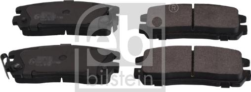 Febi Bilstein 16641 - Тормозные колодки, дисковые, комплект autosila-amz.com