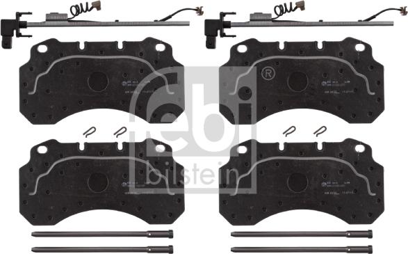 Febi Bilstein 16685 - Тормозные колодки, дисковые, комплект autosila-amz.com
