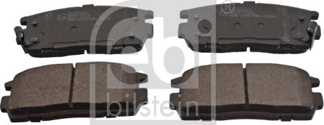 Febi Bilstein 16631 - Тормозные колодки, дисковые, комплект autosila-amz.com