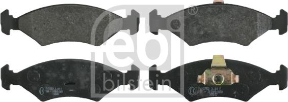 Febi Bilstein 16040 - Тормозные колодки, дисковые, комплект autosila-amz.com