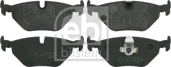 Febi Bilstein 16190 - Тормозные колодки, дисковые, комплект autosila-amz.com