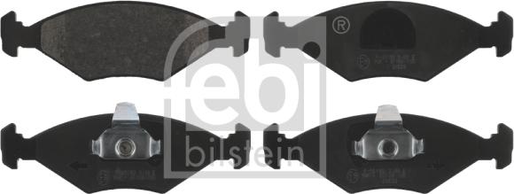 Febi Bilstein 16855 - Тормозные колодки, дисковые, комплект autosila-amz.com