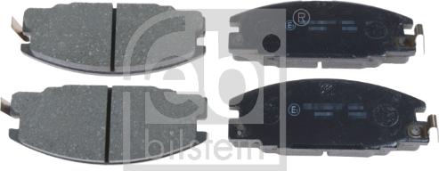 Febi Bilstein 16323 - Тормозные колодки, дисковые, комплект autosila-amz.com