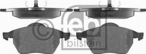 Febi Bilstein 16322 - Тормозные колодки, дисковые, комплект autosila-amz.com