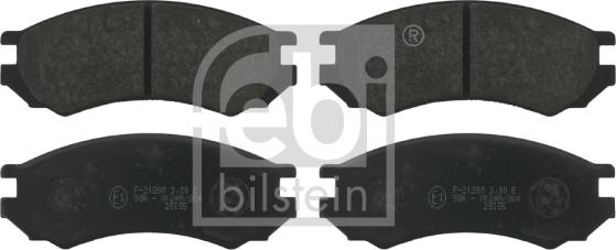 Febi Bilstein 16268 - Комплект тормозных колодок, диско autosila-amz.com