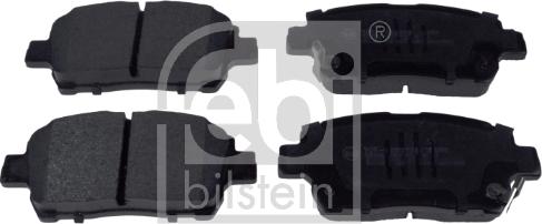 Febi Bilstein 16725 - Тормозные колодки, дисковые, комплект autosila-amz.com