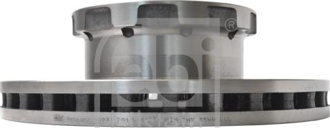 Febi Bilstein 10931 - Тормозной диск autosila-amz.com