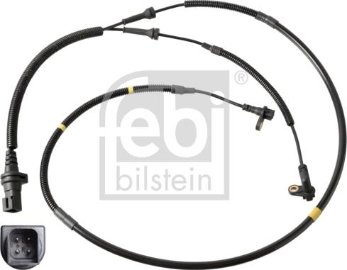 Febi Bilstein 106675 - Датчик ABS, частота вращения колеса autosila-amz.com