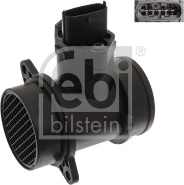 Febi Bilstein 100672 - Датчик потока, массы воздуха autosila-amz.com