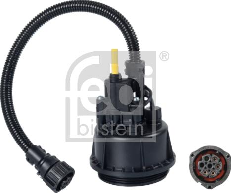 Febi Bilstein 103487 - чаша топливного фильтра с проводом, без подогрева!\ Volvo autosila-amz.com