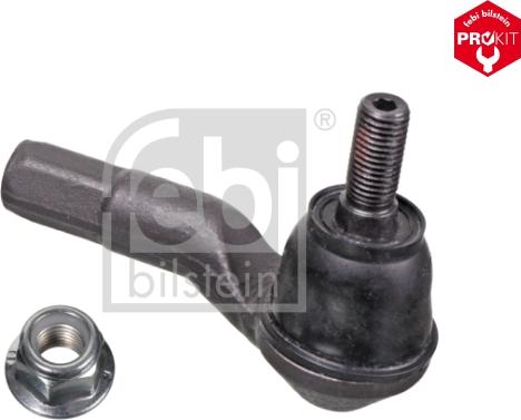 Febi Bilstein 102244 - Наконечник рулевой тяги, шарнир autosila-amz.com