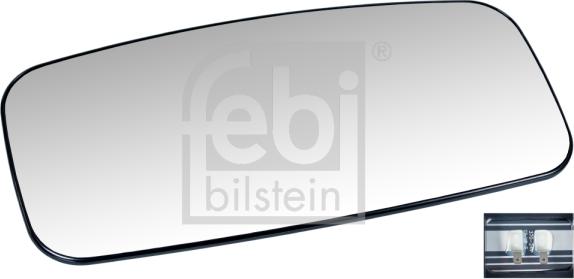 Febi Bilstein 107939 - Зеркальное стекло, наружное зеркало autosila-amz.com