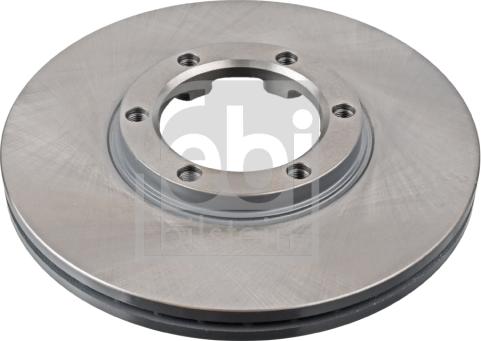 Febi Bilstein 10750 - Тормозной диск autosila-amz.com