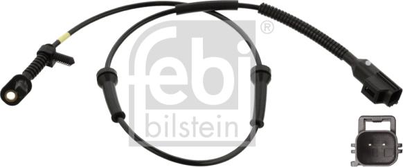 Febi Bilstein 107212 - Датчик ABS, частота вращения колеса autosila-amz.com