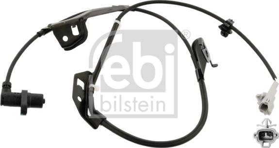 Febi Bilstein 107746 - Датчик ABS, частота вращения колеса autosila-amz.com