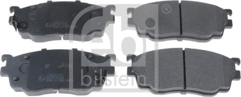 Febi Bilstein 116405 - Тормозные колодки, дисковые, комплект autosila-amz.com