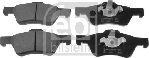 Febi Bilstein 116071 - Тормозные колодки, дисковые, комплект autosila-amz.com