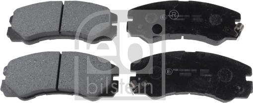 Febi Bilstein 116157 - Тормозные колодки, дисковые, комплект autosila-amz.com
