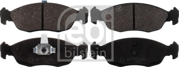 Febi Bilstein 116164 - Тормозные колодки, дисковые, комплект autosila-amz.com