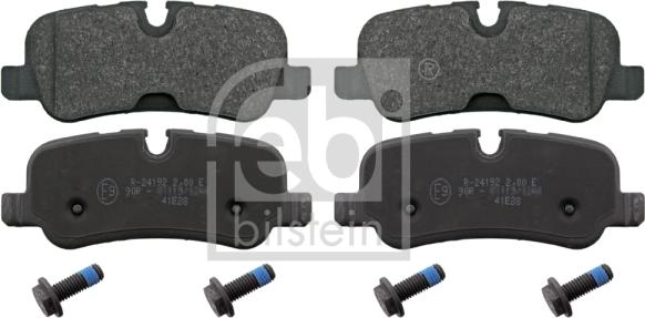 Febi Bilstein 116118 - Тормозные колодки, дисковые, комплект autosila-amz.com