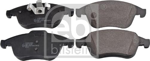 Febi Bilstein 116186 - Тормозные колодки, дисковые, комплект autosila-amz.com